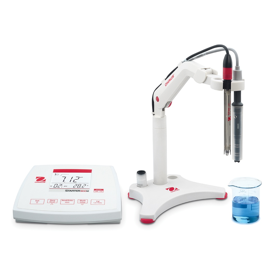 OHAUS Starter 3100M pH and Conductivity Bench Meter